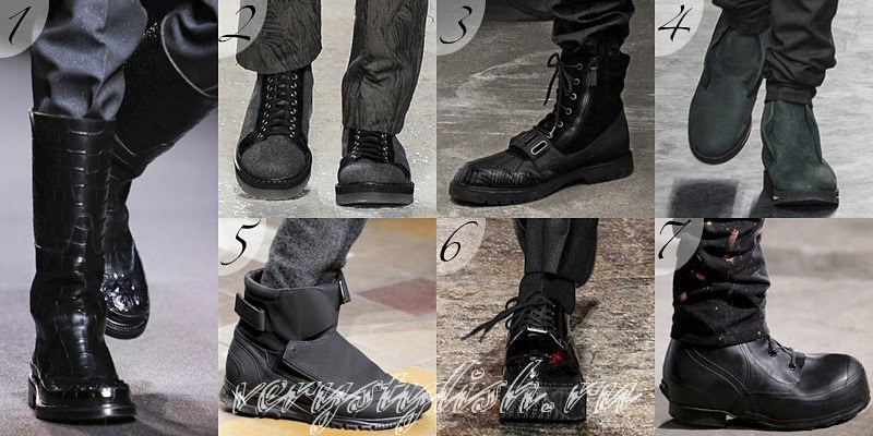 Winter 2015 Men's Shoes Fashion Trends