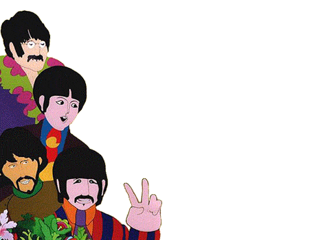 The Beatles Facebook Cartoon Profile Pic News