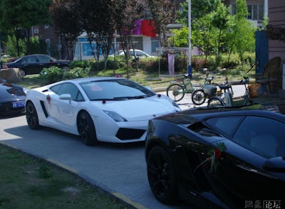 Luxury wedding motorcade in China Seen On www.coolpicturegallery.net