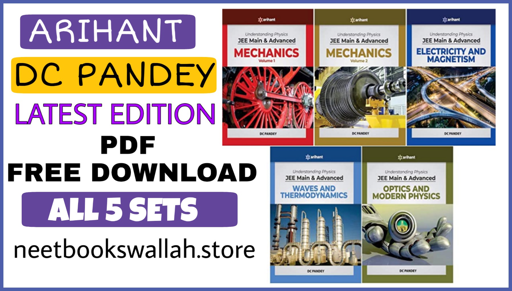 dc pandey physics, pdf download, dc pandey physics pdf, dc pandey pdf, dc pandey solutions, understanding physics by dc pandey pdf,dc pandey latest edition pdf download,neet books wallah