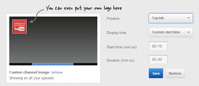 Cách chèn logo ( hoặc hình ) lên video Youtube