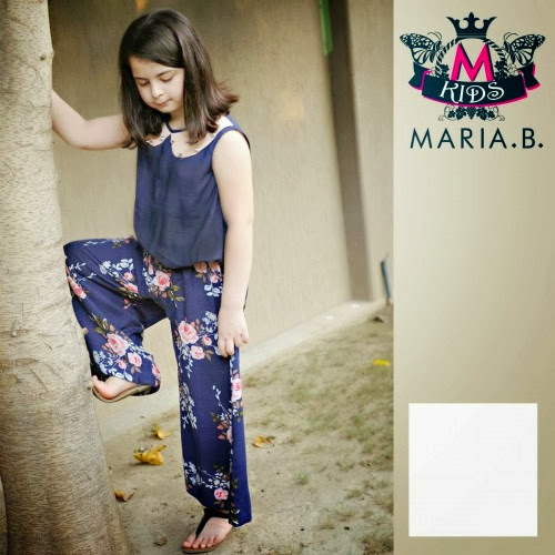 New 2013-2014 Fall Winter Dresses Collection For Kids By Maria B