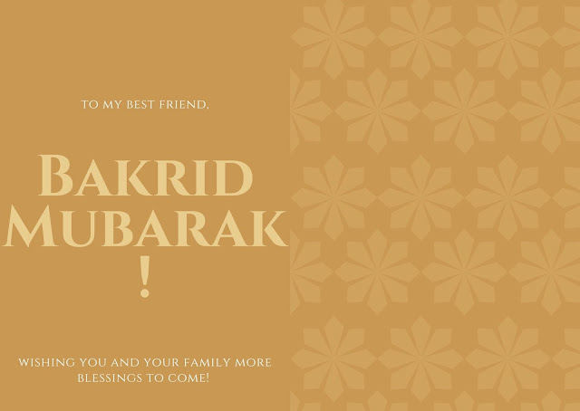 Happy Eid-ul-Adha : Bakrid Mubarak Wishes, Messages, Quotes, Images, Facebook & Whatsapp status