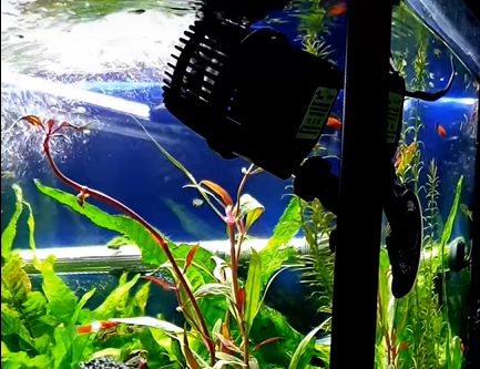 How to position a wavemaker in aquarium
