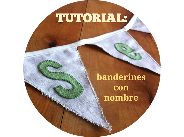 tutorial banderines con nombre