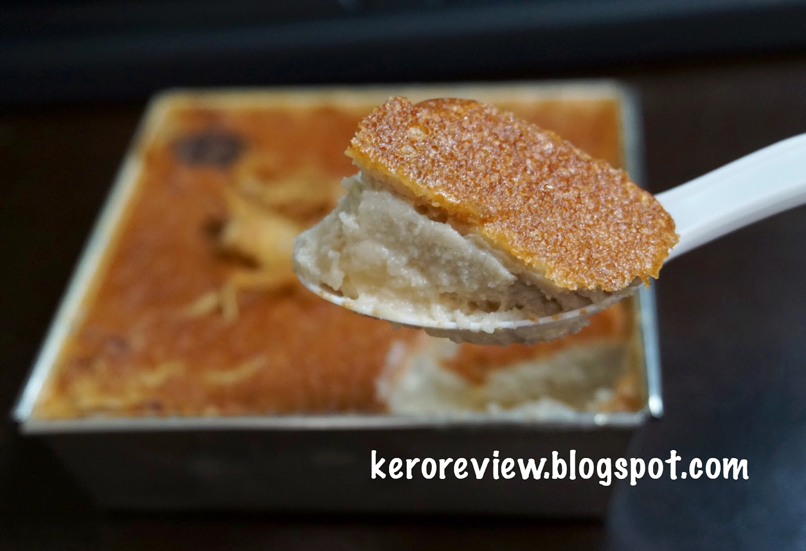 รีวิว เพชรอุดมพร ขนมหม้อแกง Review Khanom Mo Kaeng (Thai Custard Dessert), PhetUdomPhon Brand.