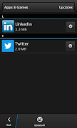 Top Apps For Blackberry Z10 and Update News (twitter linkedin update)