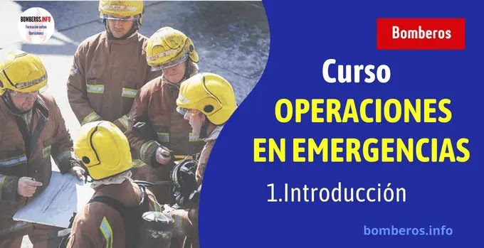 Curso online operaciones emergencias bomberos introducción