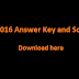 CAT Answer key and Solution 2016 - Set A, B, C and D