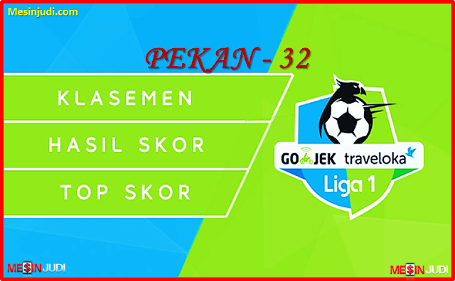Update Klasemen Liga 1 Indonesia Pekan 32