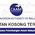 Jawatan Kosong di Pihak Berkuasa Penerbangan Awam Malaysia (CAAM) - 29 Januari 2024