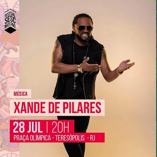 Dia 28-07 Xande de Pilares no Festival Sesc de Inverno em Teresópolis