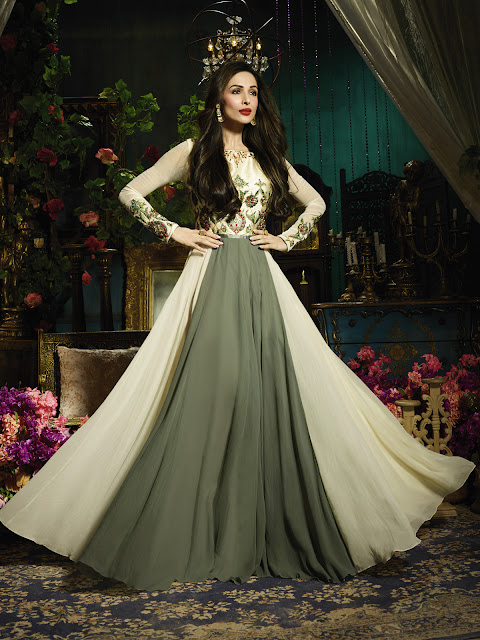 bridal style anarkali suit online shopping with free shipping