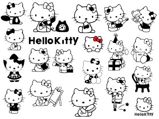 Hello Kitty svg,cut files,silhouette clipart,vinyl files,vector digital,svg file,svg cut file,clipart svg,graphics clipart