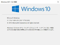 Windows10 Version