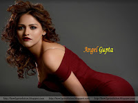 angel gupta, wallpaper, shoulder less maroon dress, hot indian model, photo for iphone