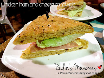 Paulin's Munchies - Soup Spoon Union at Raffles City Shopping Centre - Chicken Ham and Cheese Sandwich