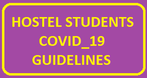 Hostel Students COVID_19 Guidelines