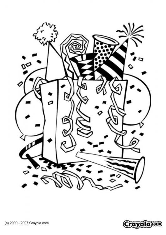 Printable New Year Coloring Pages, Free New Year Printables title=