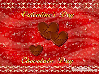 Valentine Day Chocolate Greetings