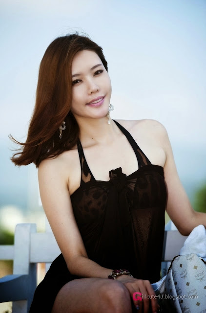 5 Go Da Yeon on a beach -Very cute asian girl - girlcute4u.blogspot.com