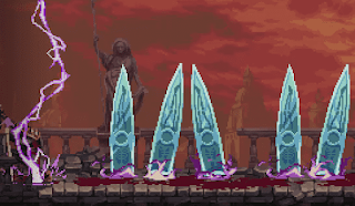 アステリオン2戦目の水晶剣攻撃