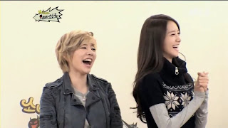 Sunny and Yoona laughing smile