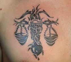 Tattoo Zodiak Libra