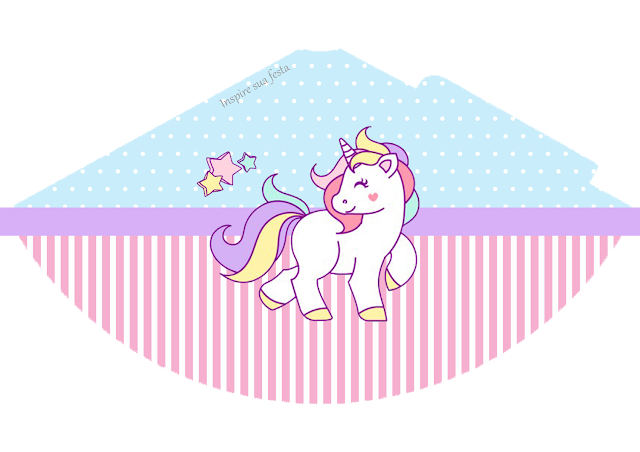 Unicornio: Cajas e Imprimibles para Fiestas de Cumpleaños, para Imprimir Gratis.