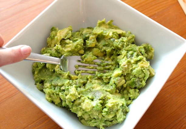 recipe for easy three step guacamole