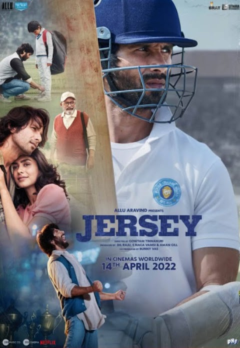 Jersey (2022) Bollywood Hindi Full Movie HD ESub