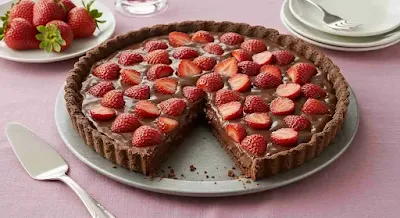 Como Fazer um Torta de Chocolate com Morango [Dia das Mães]