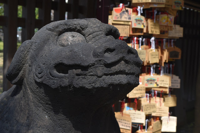 牛嶋神社　狛犬