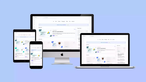 Plus Ui + Landing Page Premium Blogger Template