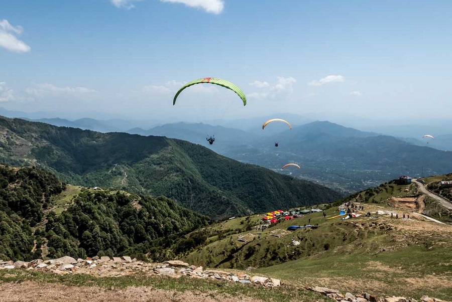Paragliding in Purandar