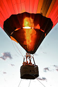 hot air balloon! (balloon tess viv fire)