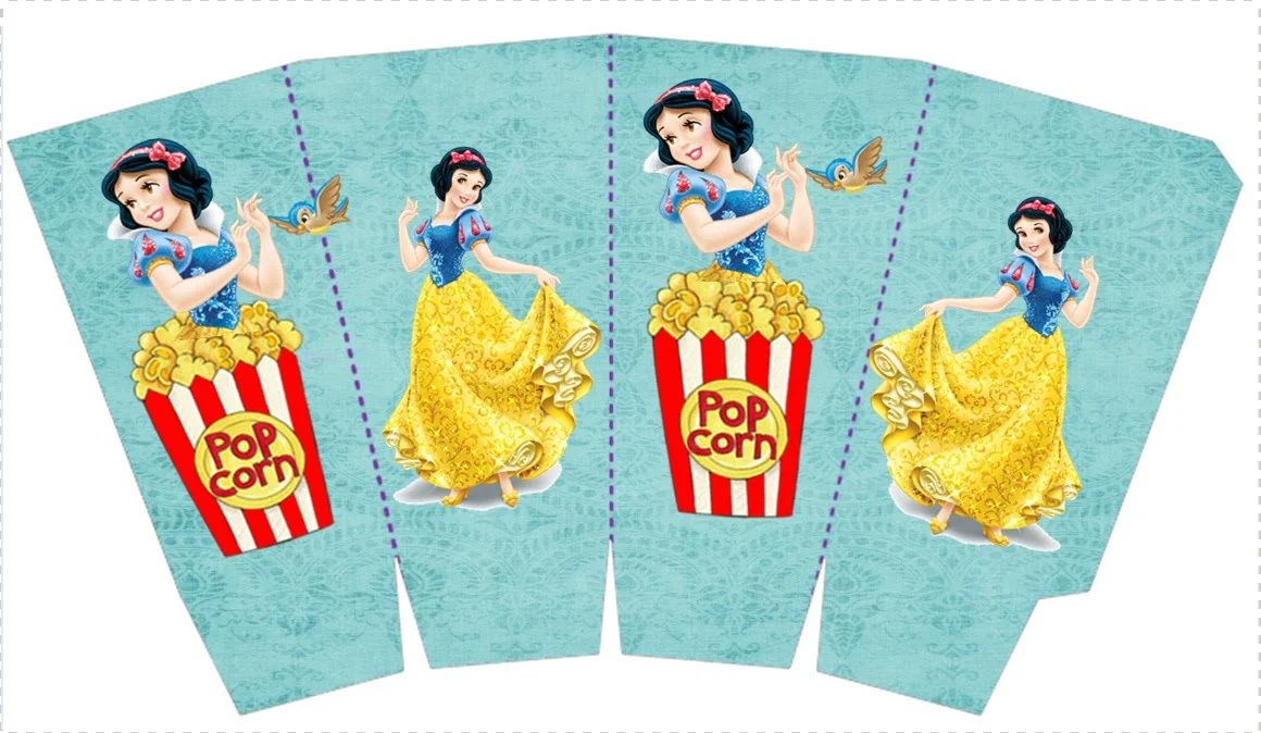 Blancanieves: Kit para Fiestas para Imprimir Gratis.