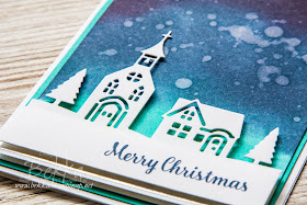 Night Sky Hometown Greetings Christmas Card - buy the Stampin' Up! supplies to make this card here