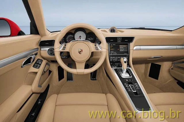 Novo Porsche 911 2012 - interior