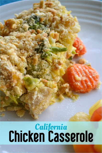 Cheap Recipes California Chicken Casserole   from Fluster Buster