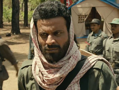 Manoj Bajpai as the charismatic Naxalite leader Rajan, Chakravyuh (2012), Directed by Prakash Jha