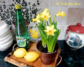 Daffodils in the Kitchen --- by Ms. Toody Goo Shoes