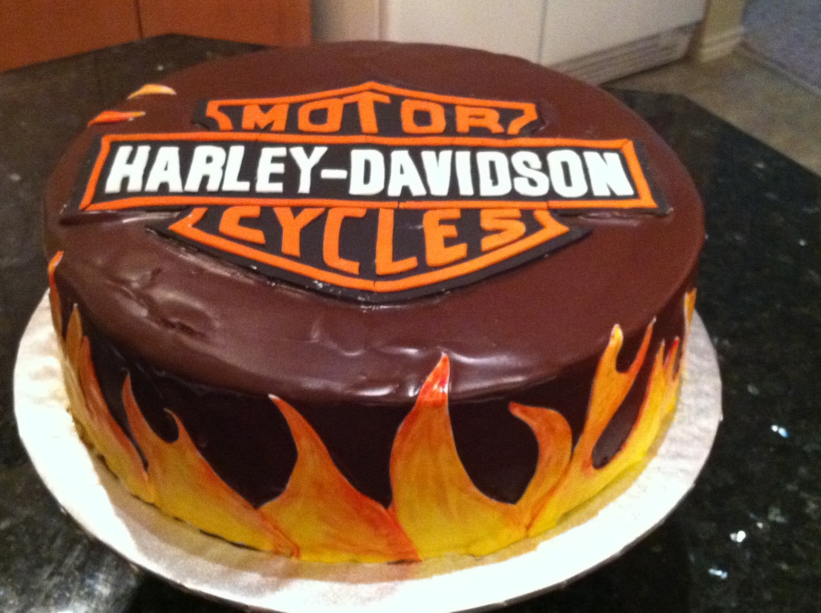 Happy Birthday Harley Cake