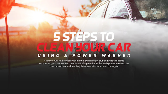   If you’ve ever had to deal with manual scrubbing of stubborn dirt and grime on your car, you understand how much of a pain that is. But with power washers, the pressurized water does the job for you without as much struggle.