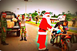 Kodam Cenderawasih Bagikan 50.000 Paket Natal untuk Anak-Anak