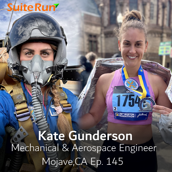 145 | Mojave, CA with Kate Gunderson: Mechanical & Aerospace Engineer Running Fast Through the California Desert