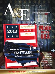 A&E Awards & Engraving 29-06 - July 2016 | ISSN 1076-6480 | TRUE PDF | Mensile | Professionisti | Tecnologia | Incisoria | Comunicazione
A&E Awards and Engraving is the go-to business-to-business publication for professionals in the awards, engraving and customization industry.
A&E Awards and Engraving offers complete coverage of the awards and engraving market, from how-to articles on decorating technologies to insight on how to keep your awards retail business thriving. If you offer awards and personalization services, then you’ll find everything you need to know in A&E.
Stay up to date on all the industry advancements and happenings with each issue. A&E Awards and Engraving offers industry education in every article that helps you build your knowledge on Engraving, Sublimation, Sandcarving, UV-LED Printing, Graphic Design, Best Business Practices, and much more. With well-rounded coverage each month that includes print and digital publications, you are sure to find information that helps your current business expand and grow.
Look to A&E Awards and Engraving to keep up on the latest trends and technology in the awards, engraving and customization industry.