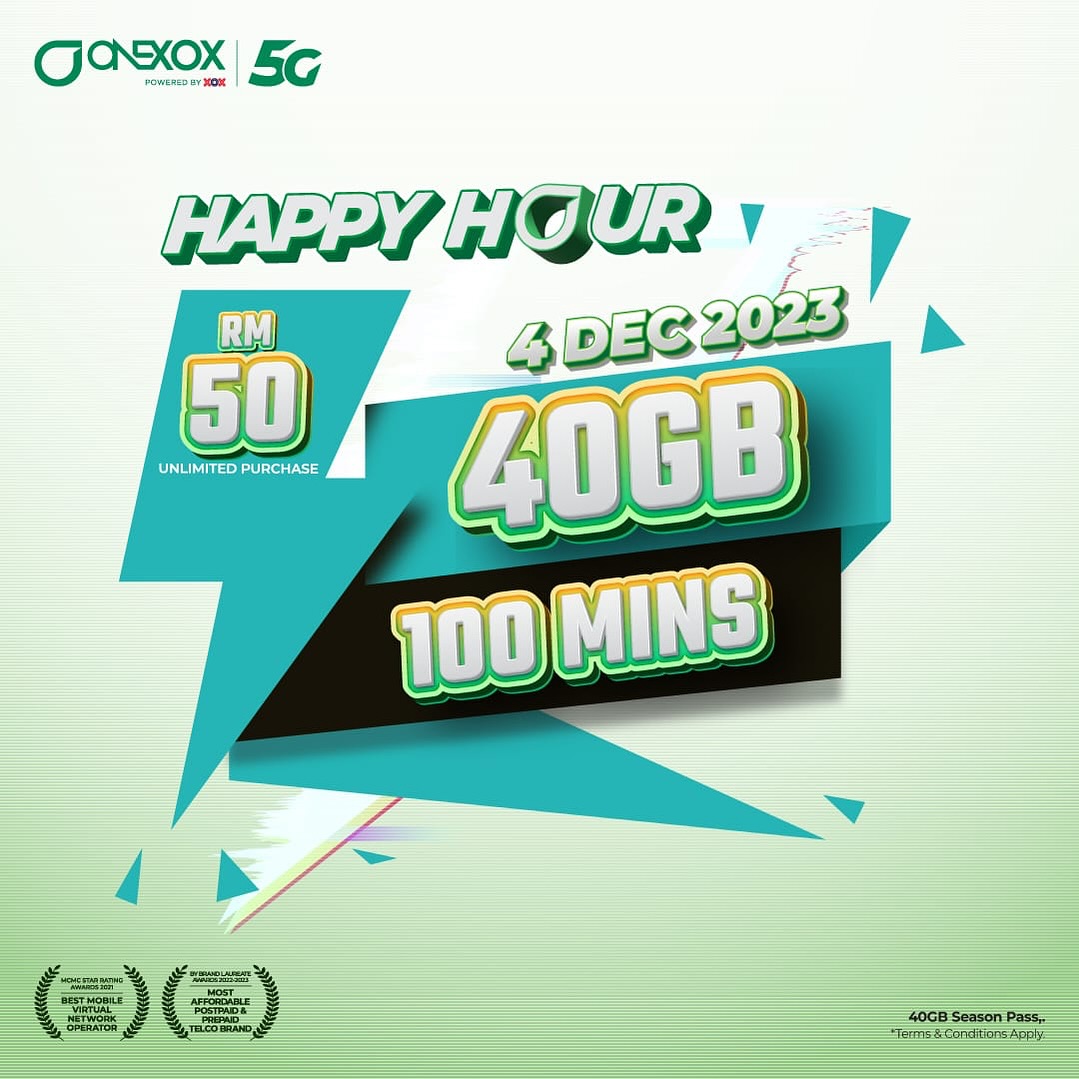 Onexox Happy Hour