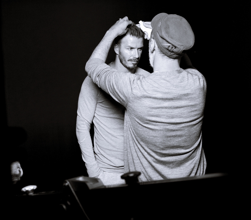  [Behind the Scenes] David Beckham — H&M F/W 2012/13 by Alasdair McLellan 