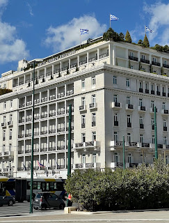 Hotel Grande Bretagne en la Plaza Syntagma de Atenas